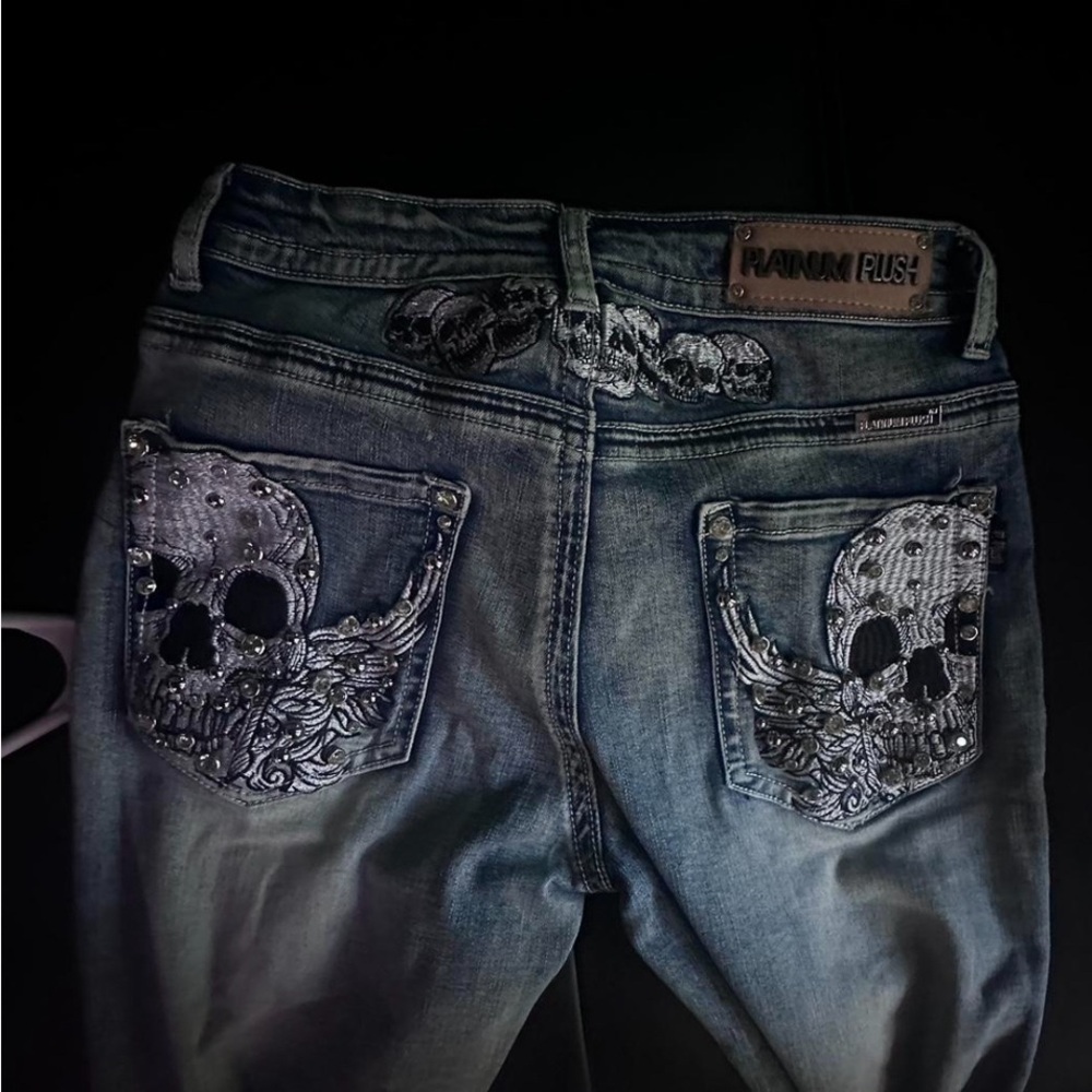 Women's Blue Boot Cut Jeans